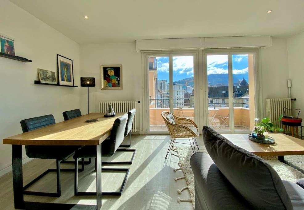 Toit-Terrasse Traversant Plein Centre 100M Du Lac Daire Annecy Dış mekan fotoğraf